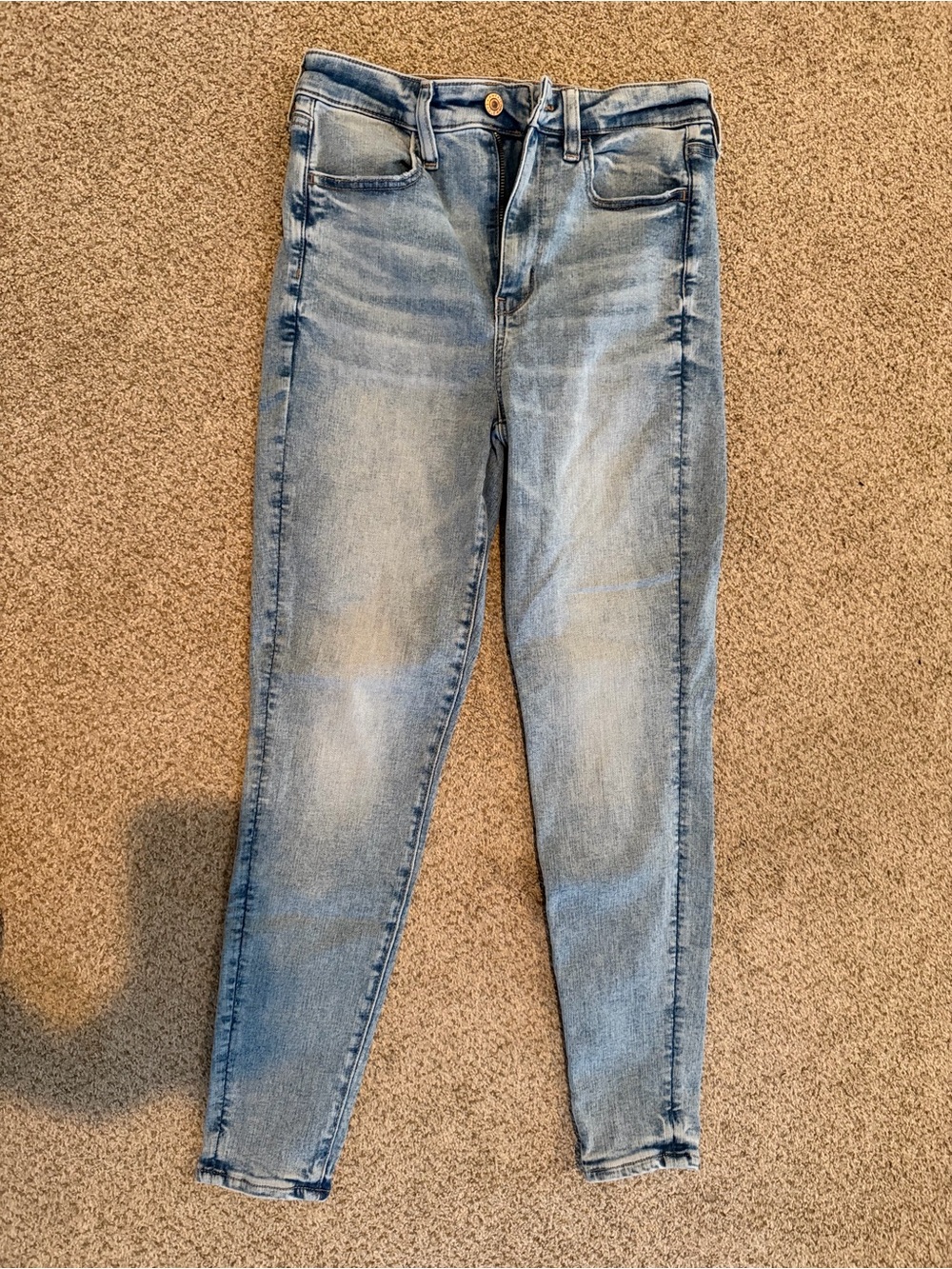 American Eagle Outfitters Light Blue Skinny Jeans